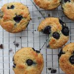 Lemon blueberry muffins- gluten free, low in sugar and high in protein! ! | mealswithmaggie.com