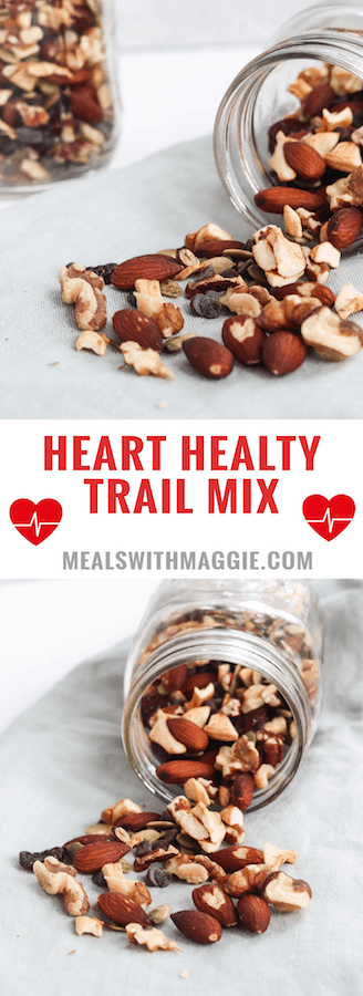 Heart Healthy Trail Mix - Meals with Maggie