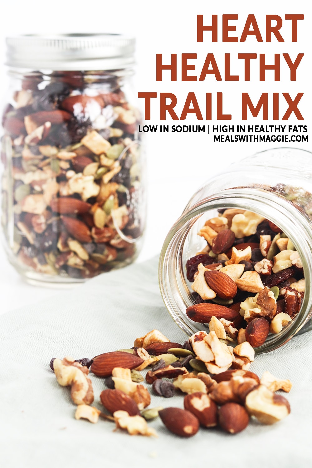 Heart Healthy Trail Mix Meals with Maggie