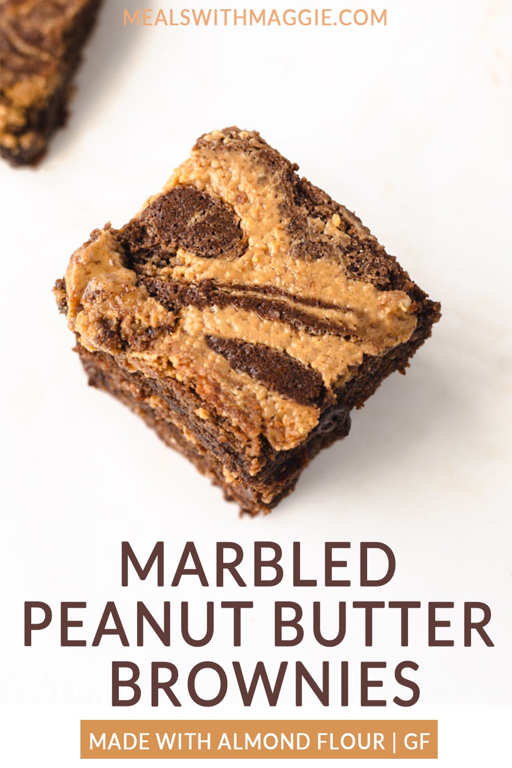 Marbled Peanut Butter Brownies Meals with Maggie