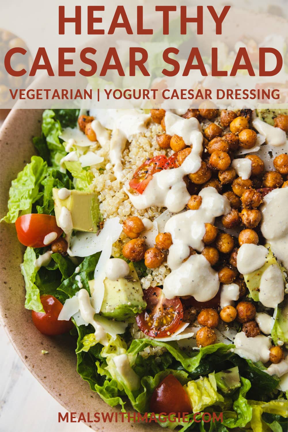 Healthy Caesar Salad Meals with Maggie