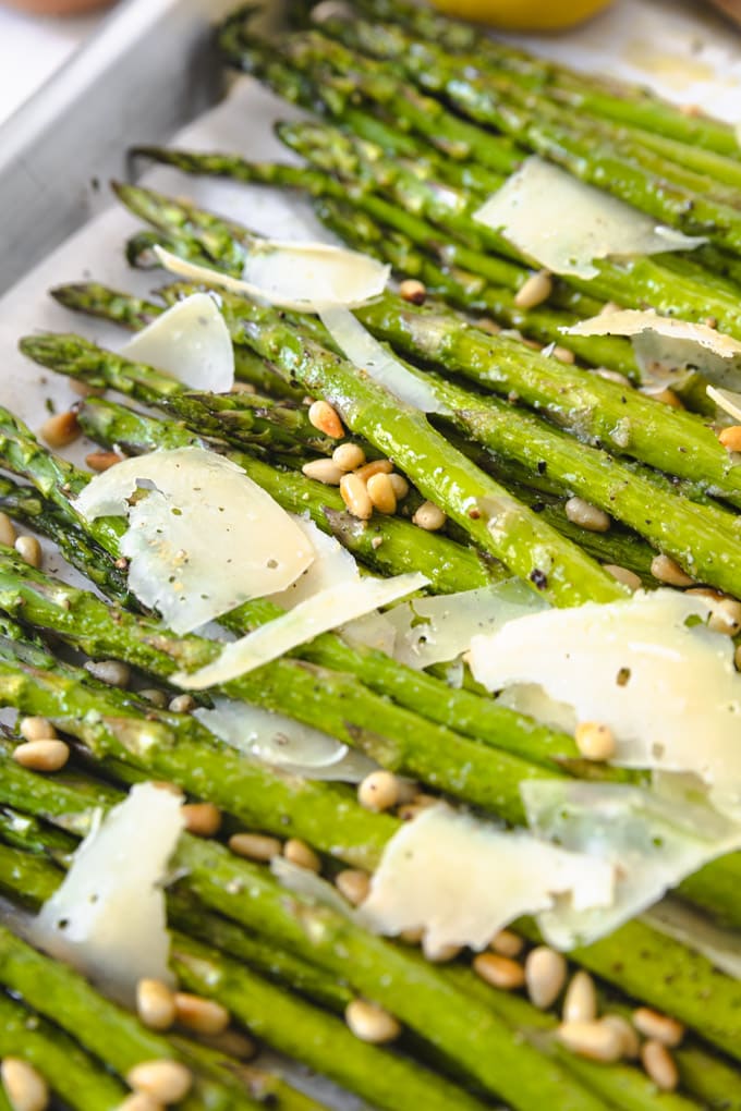 Lemon Roasted Asparagus Recipe Meals with Maggie