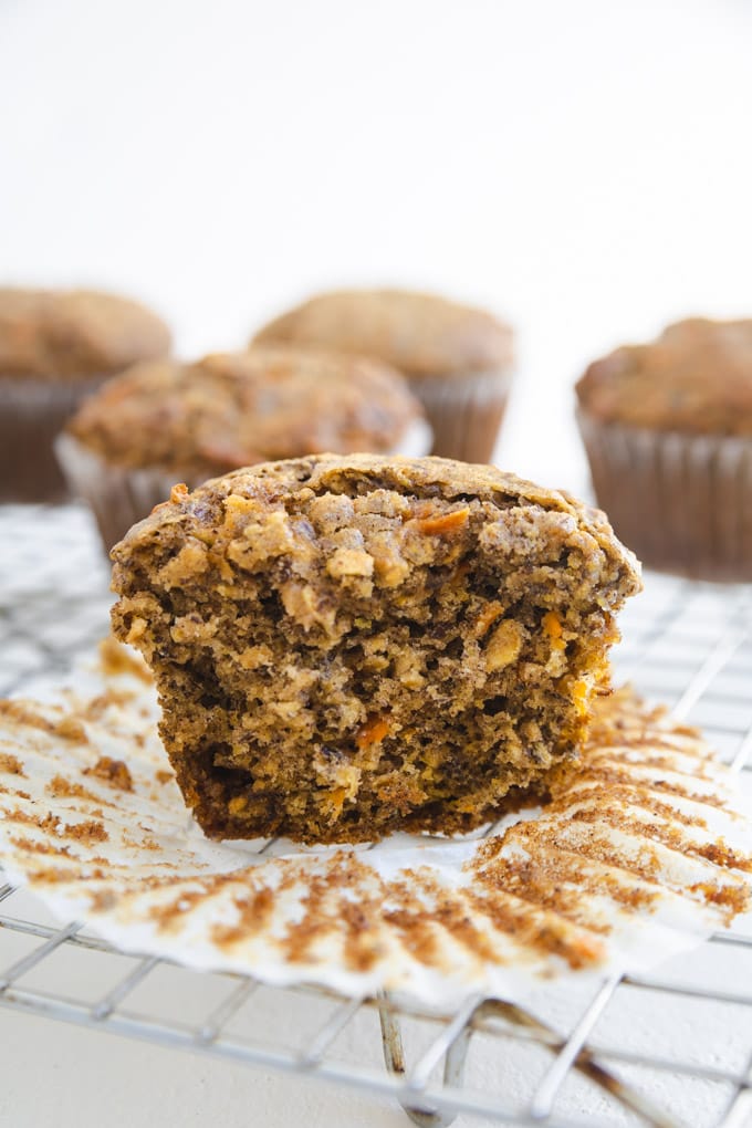 Apple Carrot Breakfast Muffins