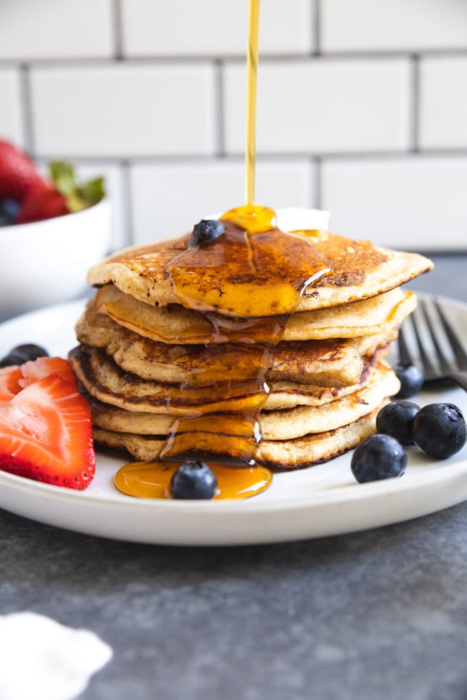 Simple Blender Pancakes - with