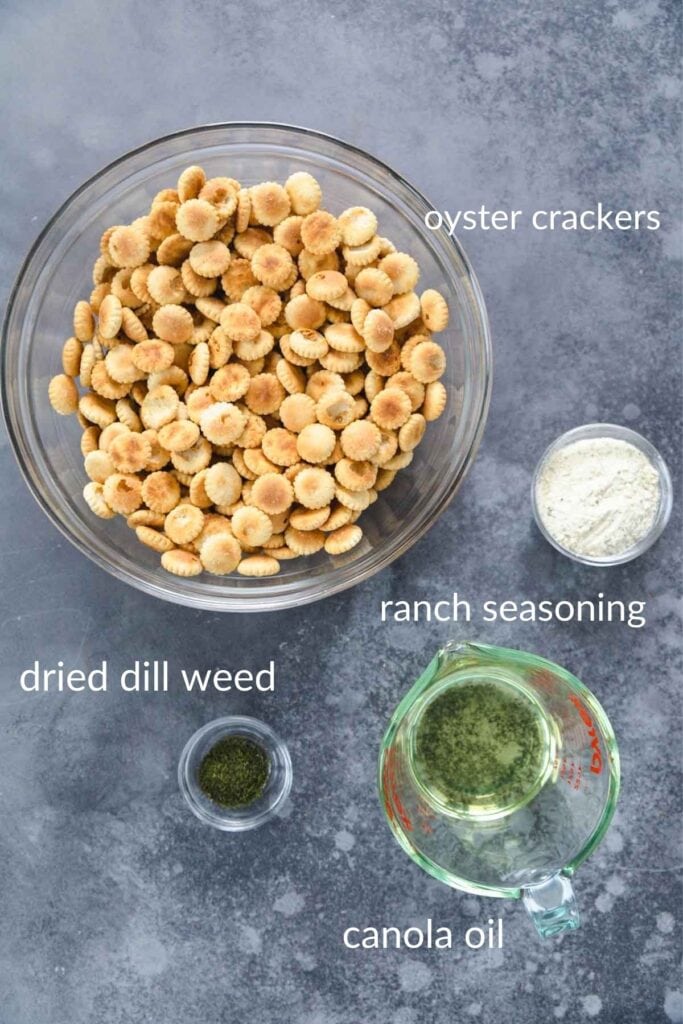 Ranch Oyster Crackers {4 ingredients} Meals with Maggie